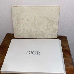 Dior Floral Cosmetics Pouch